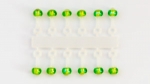 Микро-бисер Шар 2,3мм.ирис зеленый 61-311, Левша