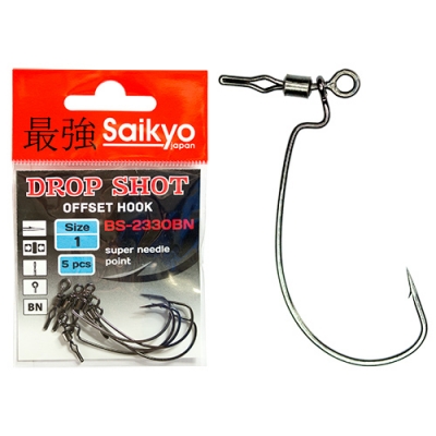 Крючки Saikyo BS-2330 BN №2/0, Saikyo