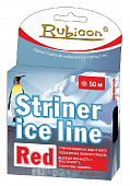 Леска Rubicon Striner Ice Line 50m d=0,14mm (red), Rubicon